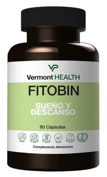 Fitobin Sueño y Descanso 60 capsulas.